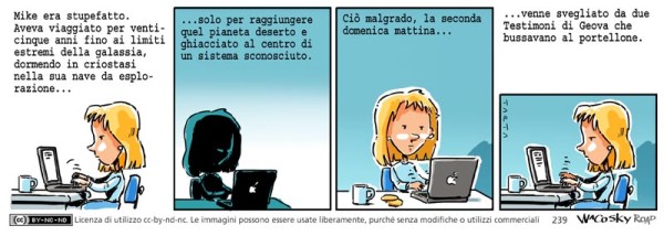 Striscia n. 239 – Aspettavamo qualcuno?