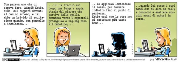 Striscia n. 244 – Il pittore