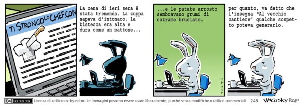 Striscia n. 248 – Padelle e cazzuole