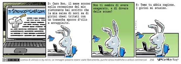 Striscia n. 250 – Paragoni indelicati