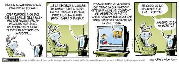 Striscia n. 258 – segretari ombra