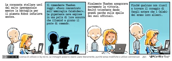 Striscia n. 261 – Battaglie confuse