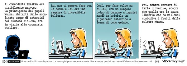 Striscia n. 263 – Corteggiamenti infelici