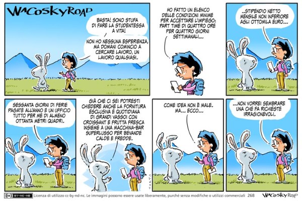 Striscia n. 268 – TIpi esigenti