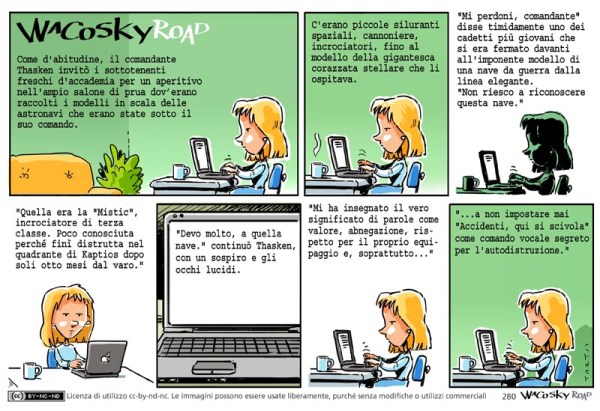 Striscia n. 280 – Nostalgia spaziale