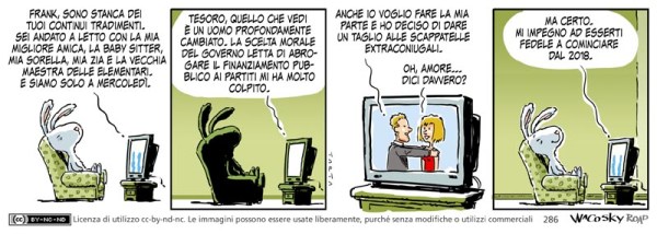 Striscia n. 286 – Promesse solenni